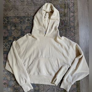 Outdoor Voices Light Cream Hoodie